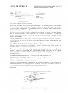 Resolución Reconocimiento Convivencia +